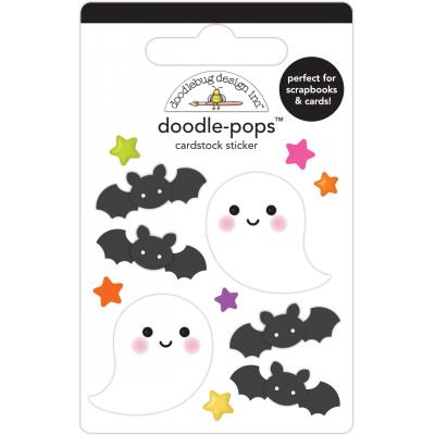 Doodlebug Happy Haunting Doodle-Pops Sticker - Spook-Tacular